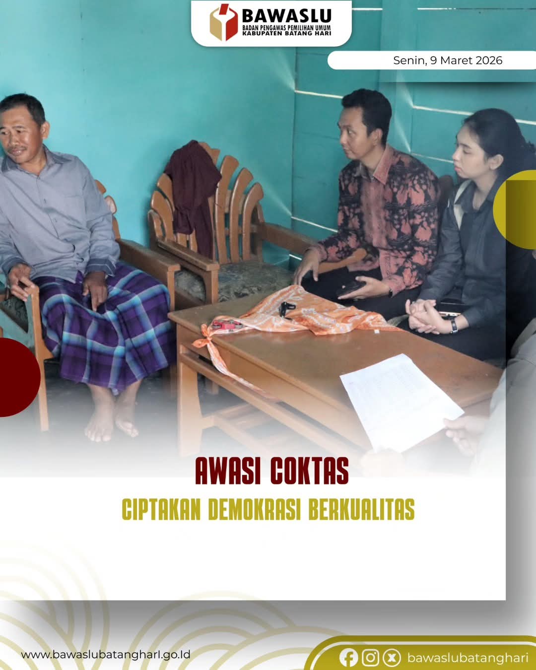 Humas Bawaslu Kabupaten Batang Hari