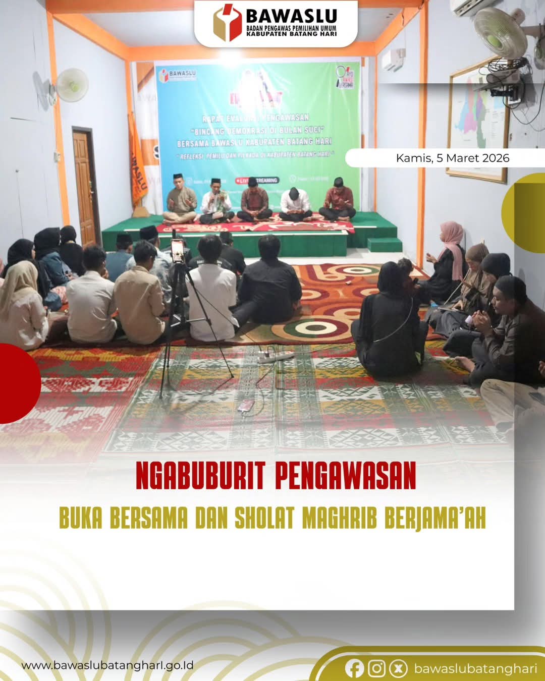 Humas Bawaslu Kabupaten Batang Hari