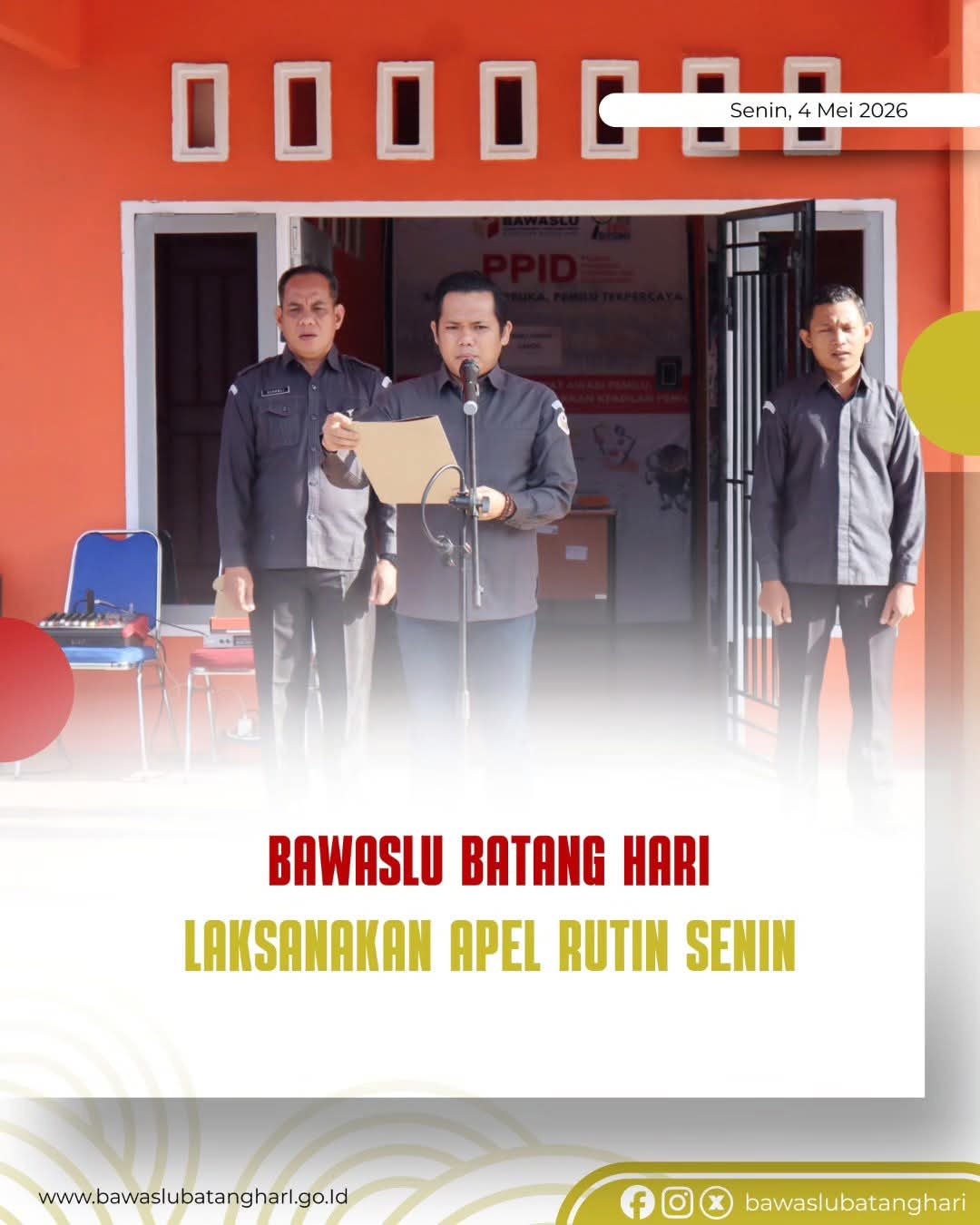 Humas Bawaslu Kabupaten Batang Hasi