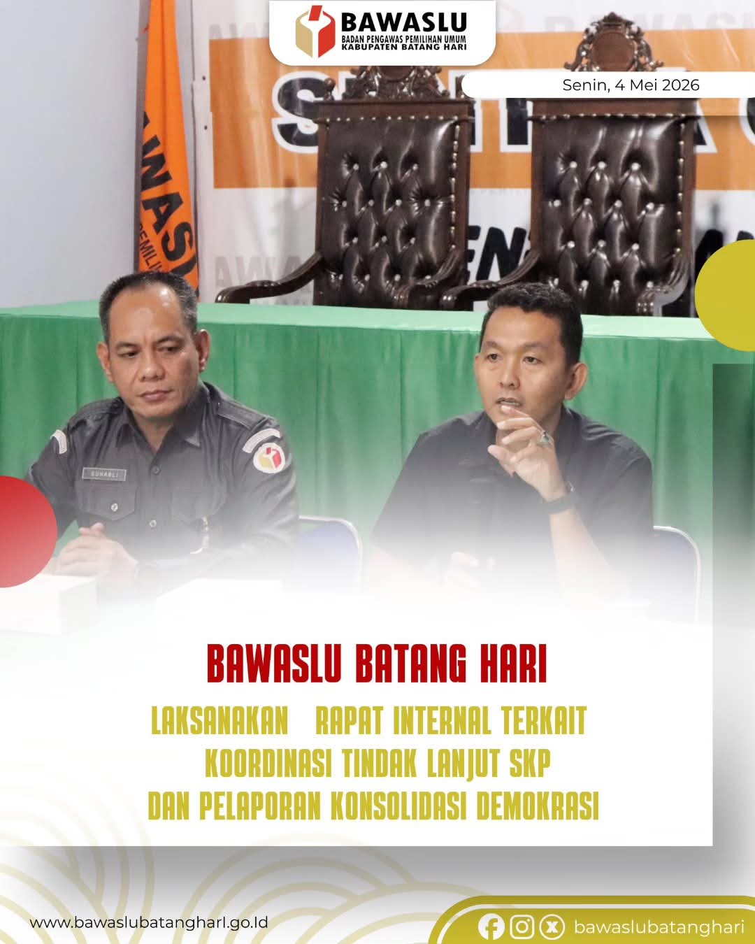 Humas Bawaslu Batanghari