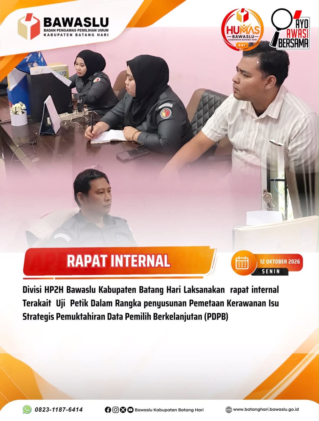 Humas Bawaslu Batanghari