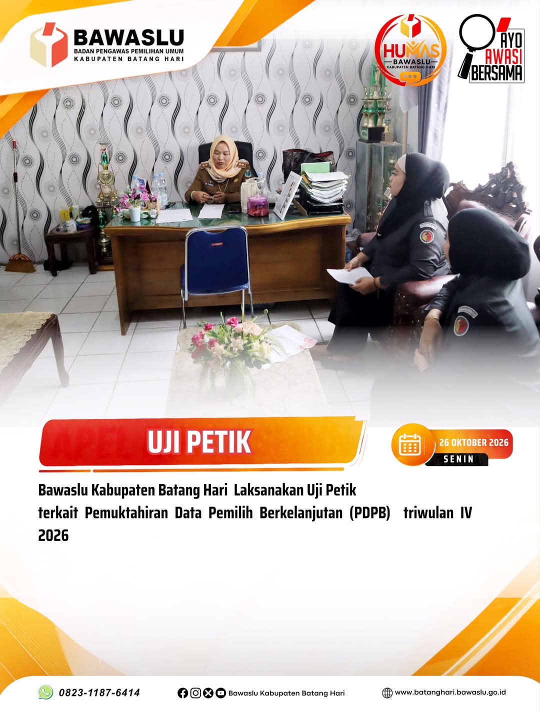 Humas Bawaslu Batanghari