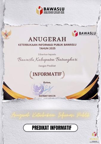 Humas Bawaslu Batang Hari