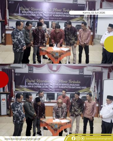 Humas Bawaslu Batang Hari