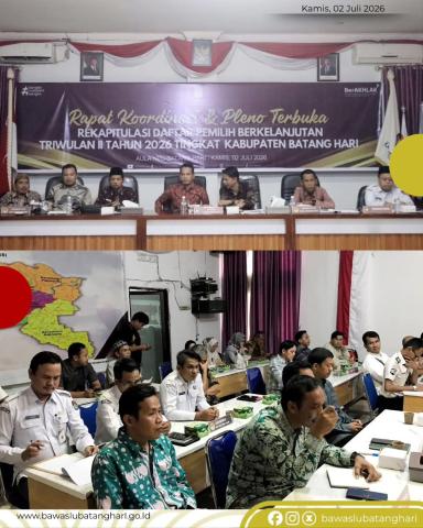 Humas Bawaslu Batang Hari