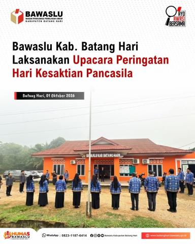 Humas Bawaslu Batang Hari