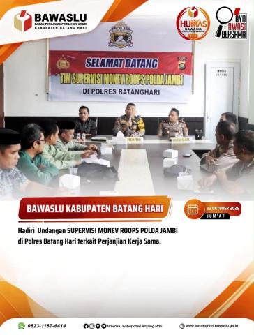 Humas Bawaslu Batanghari