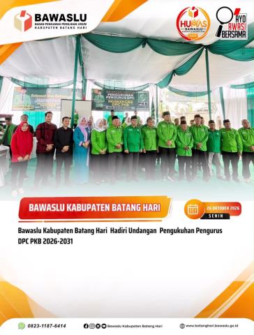 Humas Bawaslu Batanghari